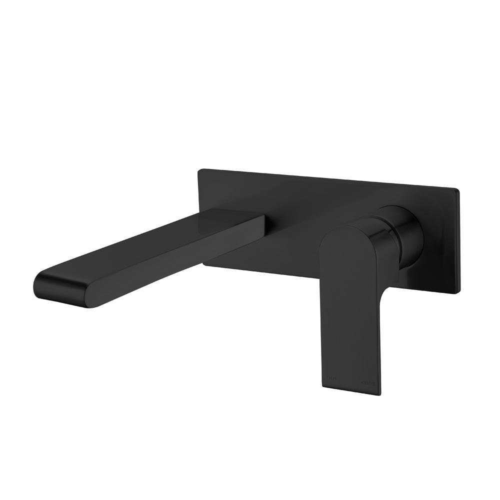 Bianca Wall Basin Mixer Matte Black YSW3215-07A-MB Tapware Nero 