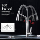 CASTRA Kitchen Pull Down Sink Mixer Tapware Arova 