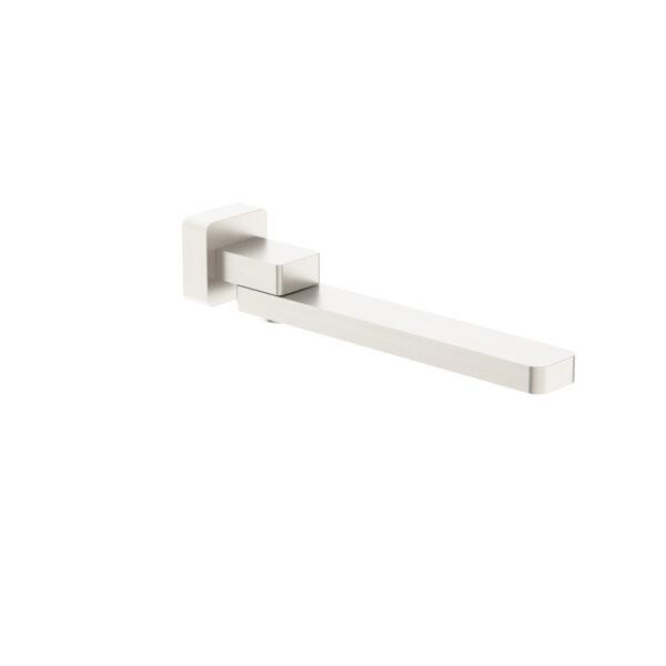 Celia Swivel Bath Spout Brushed Nickel Tapware Nero 