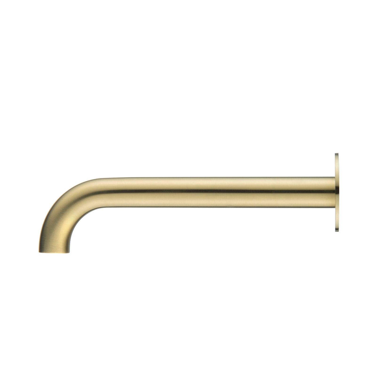 CLIO Bath Spout 200mm Brushed Gold Tapware Arova 