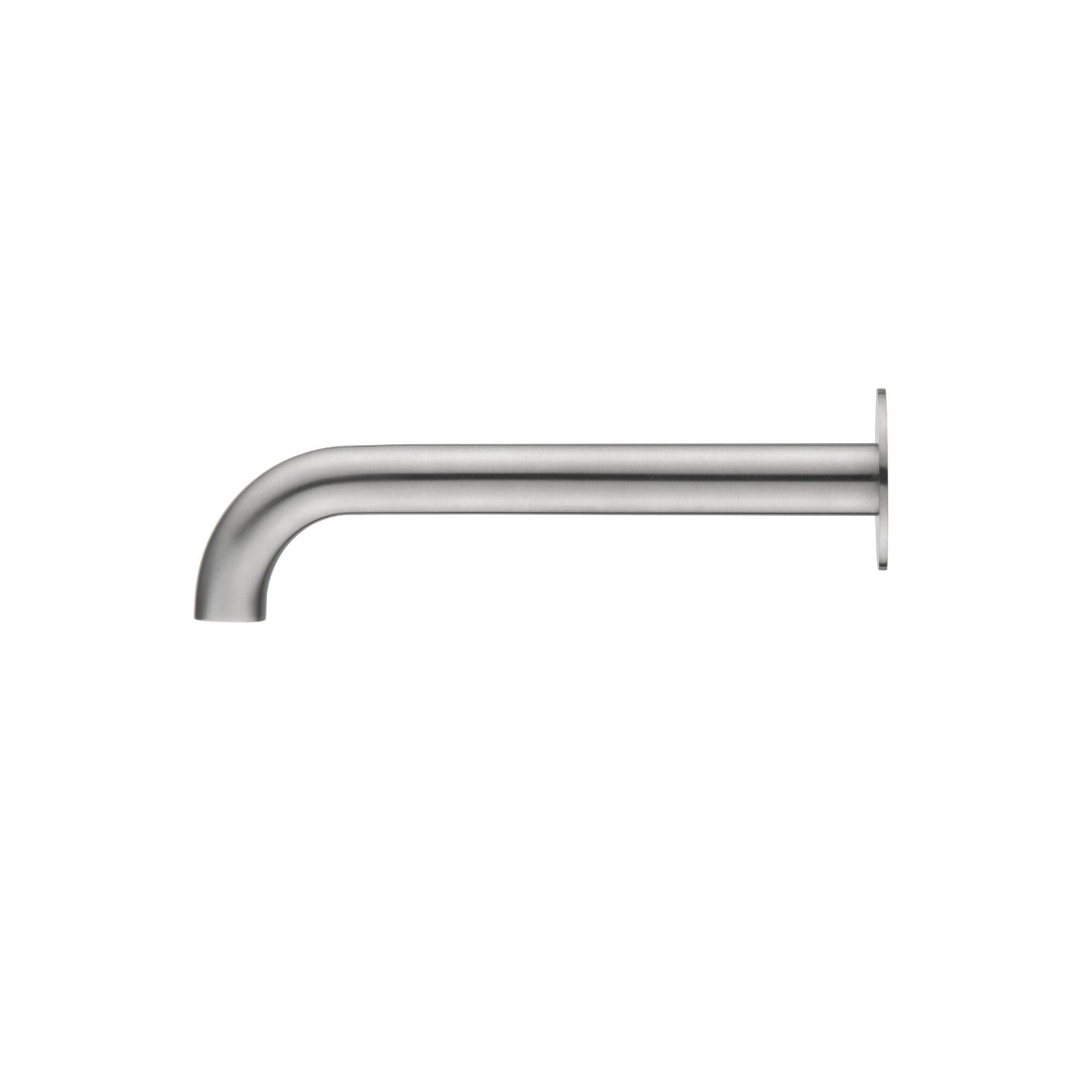 CLIO Bath Spout 200mm Brushed Nickel Tapware Arova 