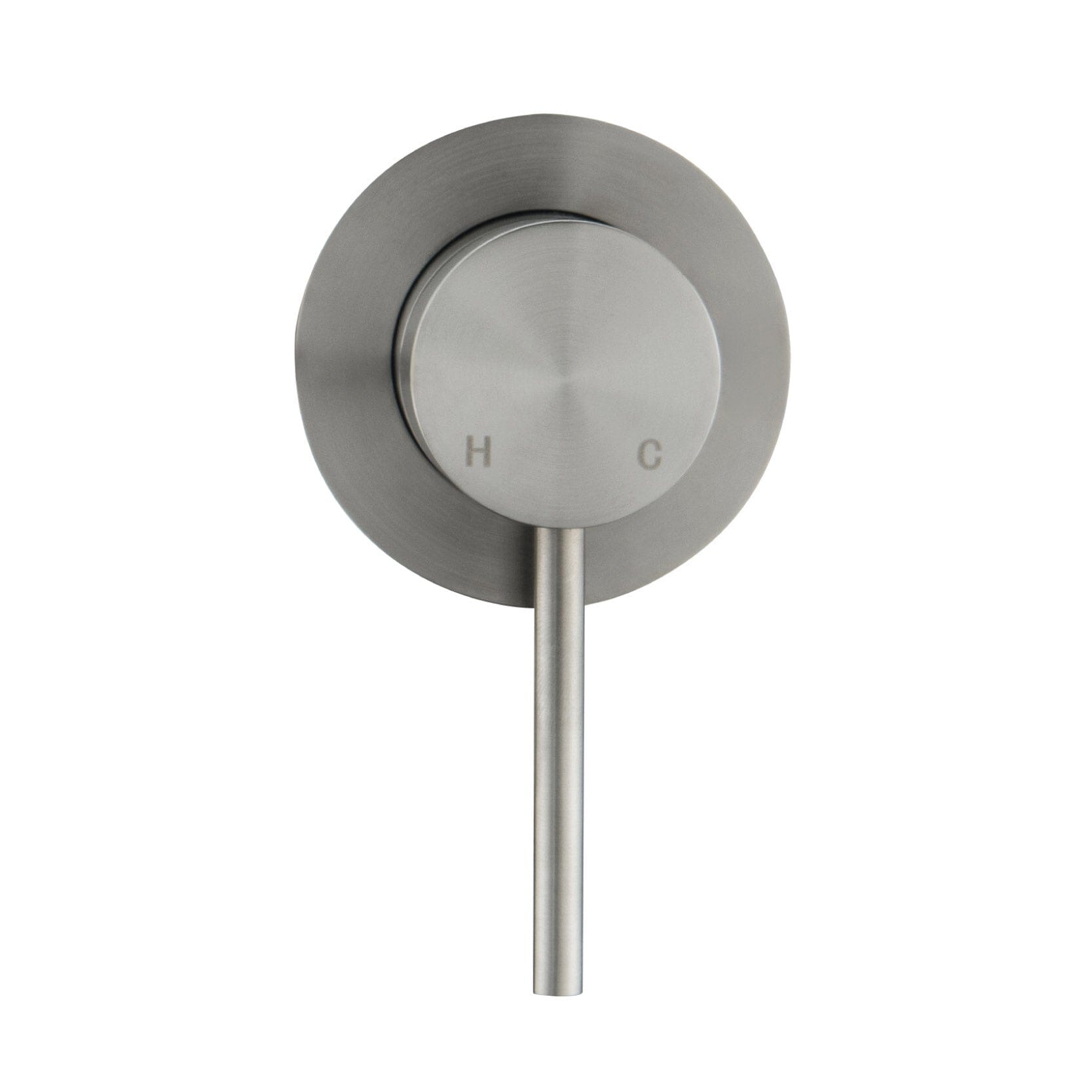 CLIO Round Shower / Bath Mixer Brushed Nickel Tapware Arova 