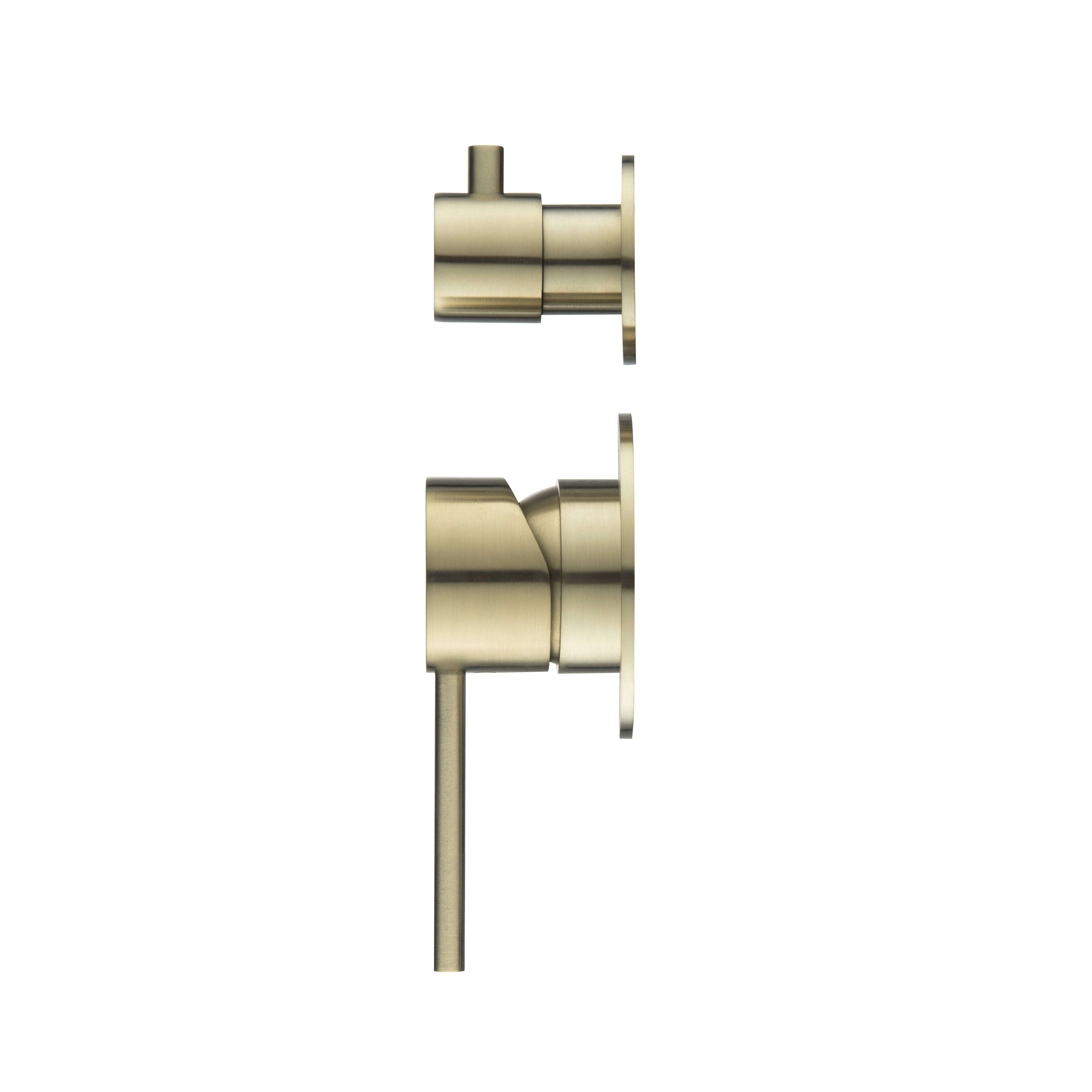 CLIO Shower / Bath Mixer with Divertor Brushed Gold AROVA 