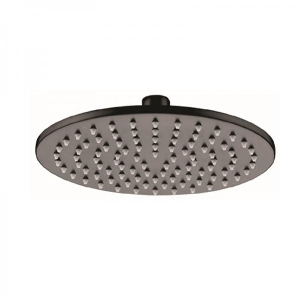 COMO 200mm Rain Shower Rose Matte Black Showers Arova 