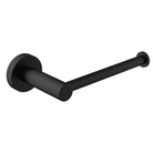 COMO Brass Toilet Roll Holder Matt Black Accessories Arova 