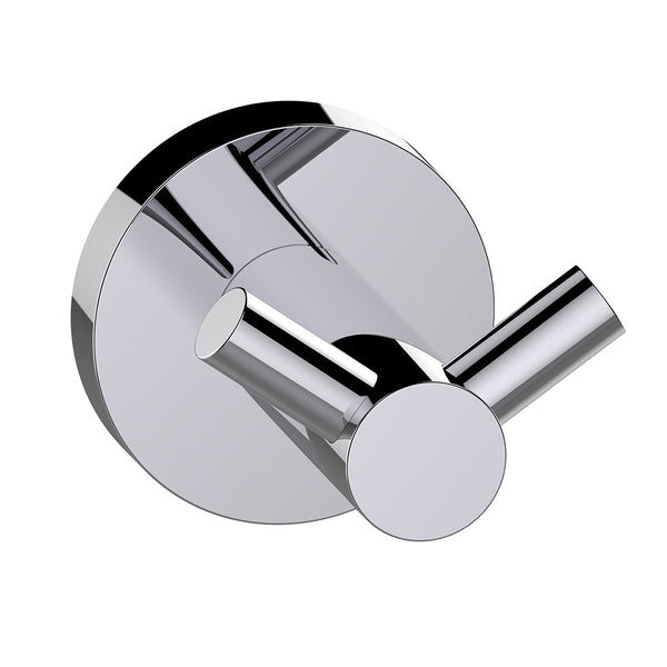 wilko Chrome Effect Double Robe Hook