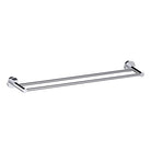 COMO Double Towel Rail 800mm Chrome Accessories Arova 