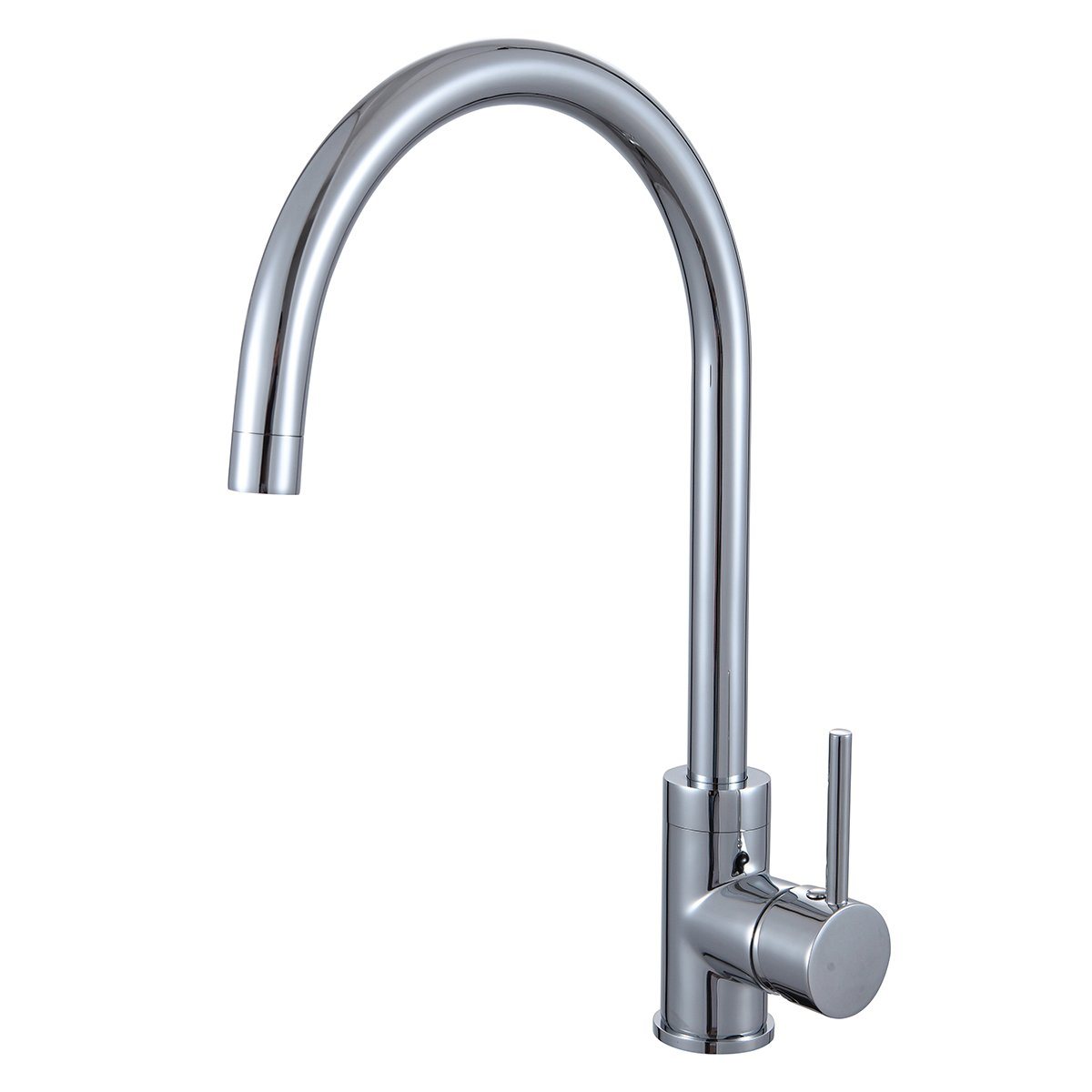 COMO Gooseneck Kitchen Mixer Chrome Tapware Arova 