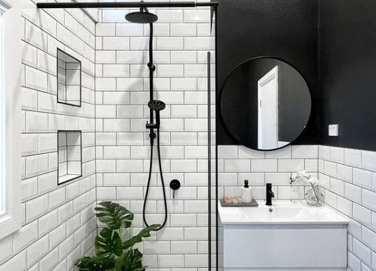 COMO Rain Shower Set Matte Black showers arova 