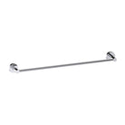 COMO Single Towel Rail 800mm Chrome Accessories Arova 