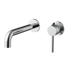 COMO Wall Basin Mixer Spout Chrome Tapware Arova 