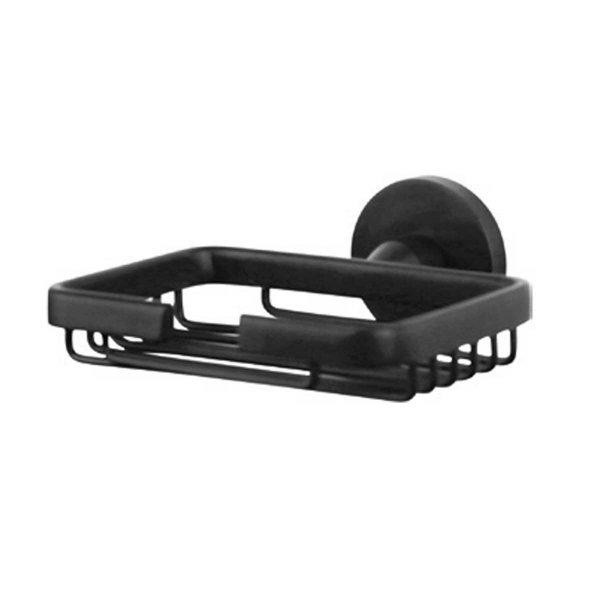 Curo Soap Dish in Black - BP69034 Accessories ECT 