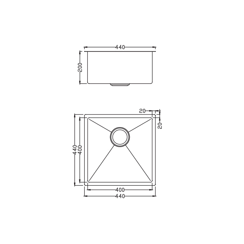 Infinity Plus Sinks – PVD-4444CL Sinks InfinityPlus 