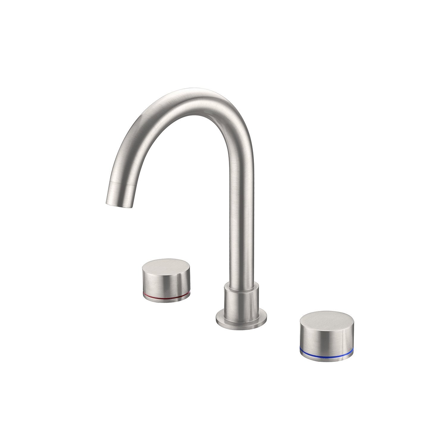 KARA Basin Set BRUSHED NICKEL YSW2117-01-BN Tapware Nero 