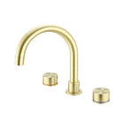 KARA Bath Set BRUSHED GOLD YSW2117-03-BG Tapware Nero 