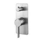 KENZO Shower Mixer with Diverter in Brushed Nickel Tapware ECT 