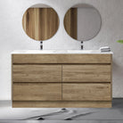 Kingston 150cm Bathroom Vanity Double Bowl Vanities & Mirrors Arova 