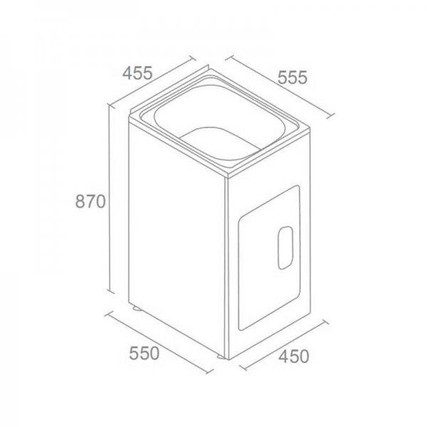 Lavassa 35L laundry tub - LD4500A Sinks ECT 