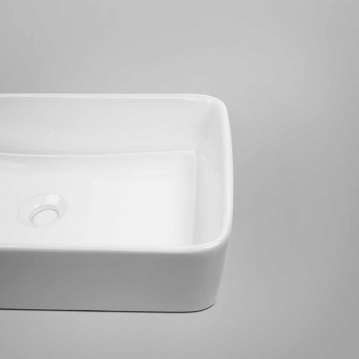 LEENA Semi Recess Square Basin No Tap Hole Basins ECT 