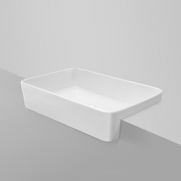 LEENA Semi Recess Square Basin No Tap Hole Basins ECT 