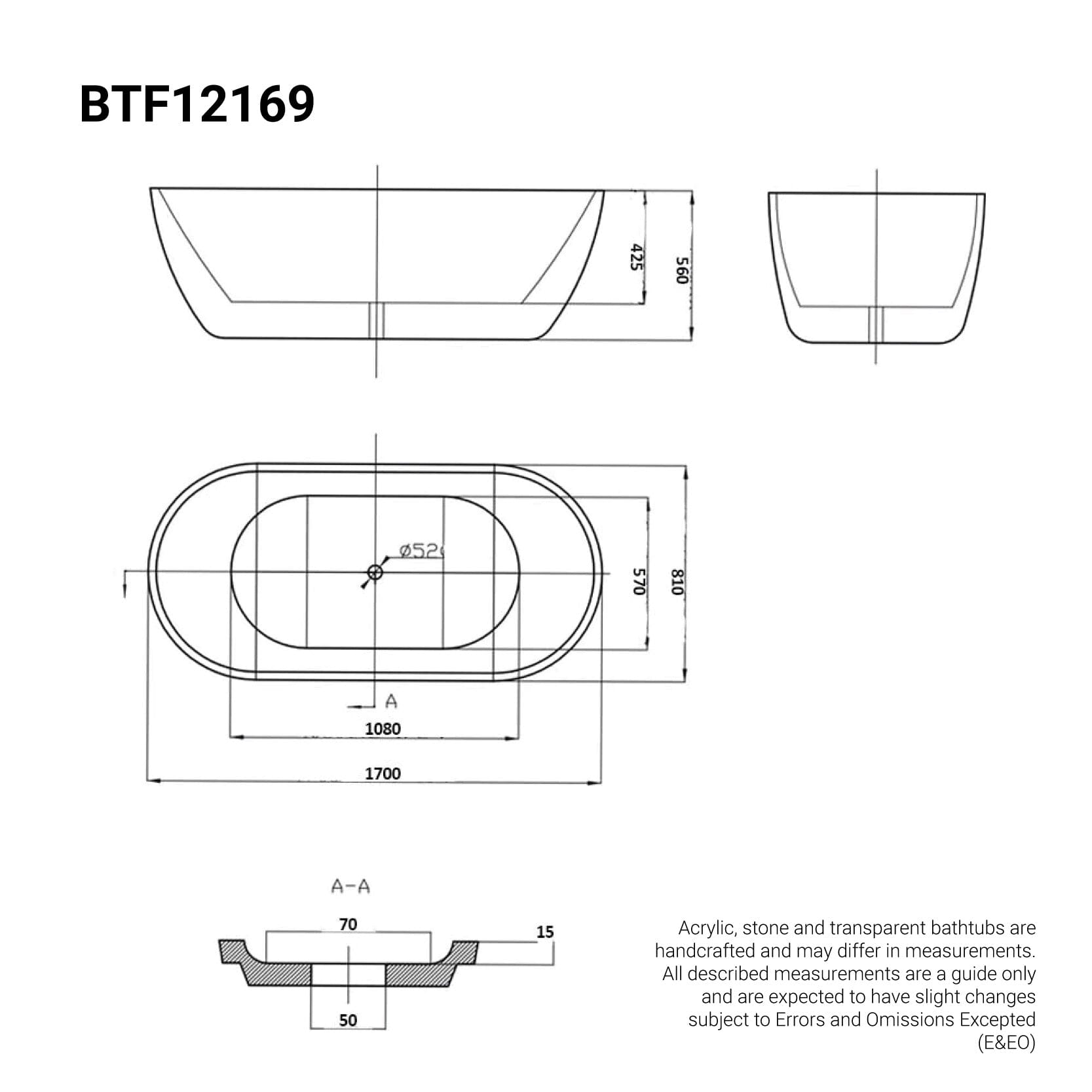 Free Standing Bath