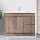 LOGAN 120cm Timber Bathroom Vanity Vanities & Mirrors Arova Cabinet Only Drawer on Right -