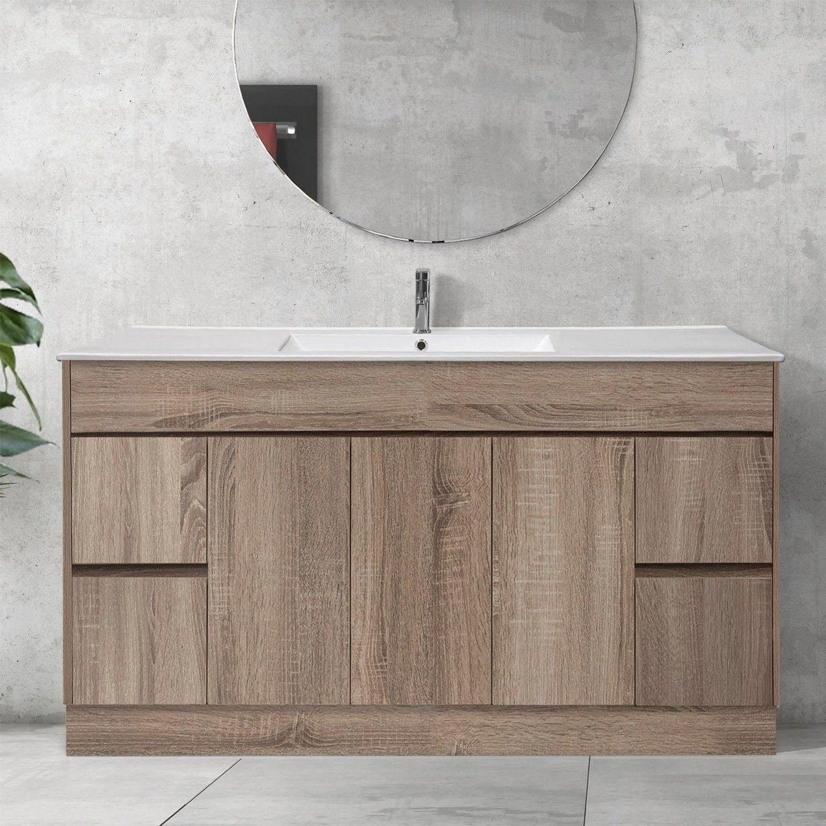 LOGAN 150cm Timber Bathroom Vanity Vanities & Mirrors Arova 