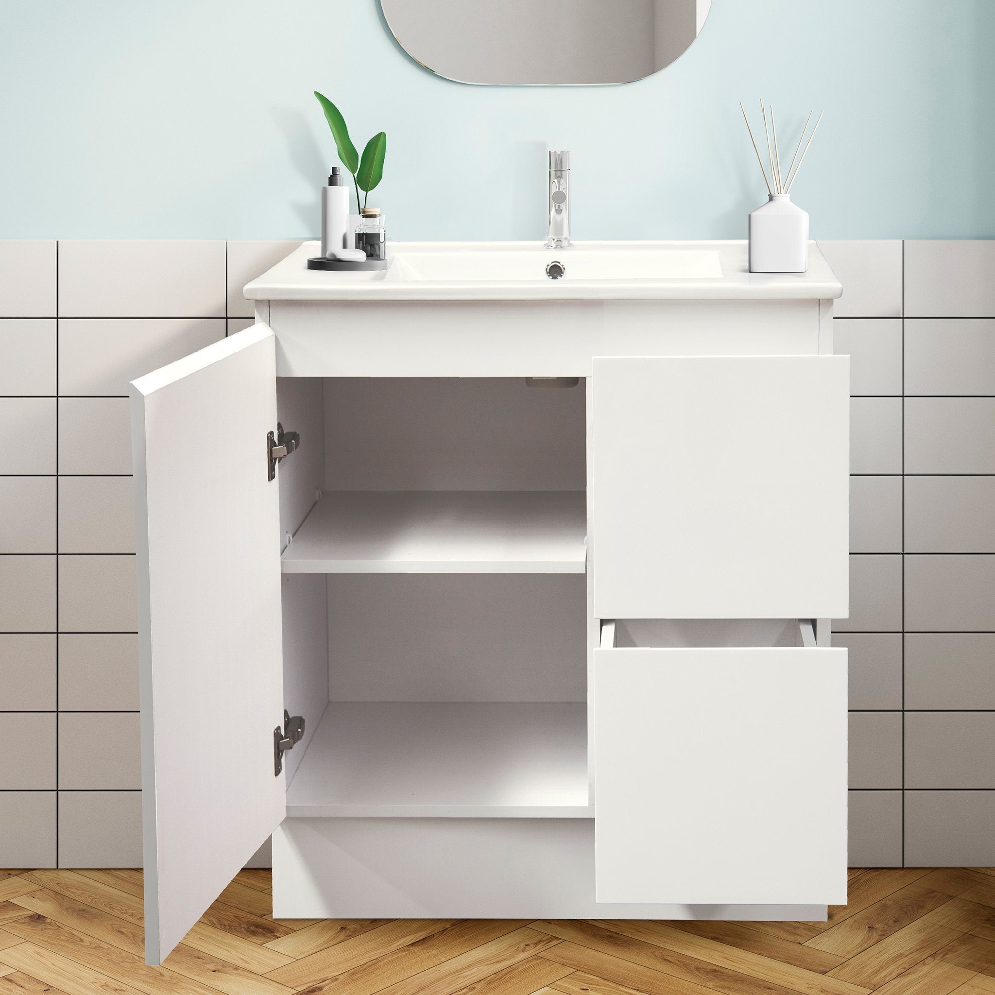 LUCA 75cm Bathroom Vanity Vanities & Mirrors Arova 