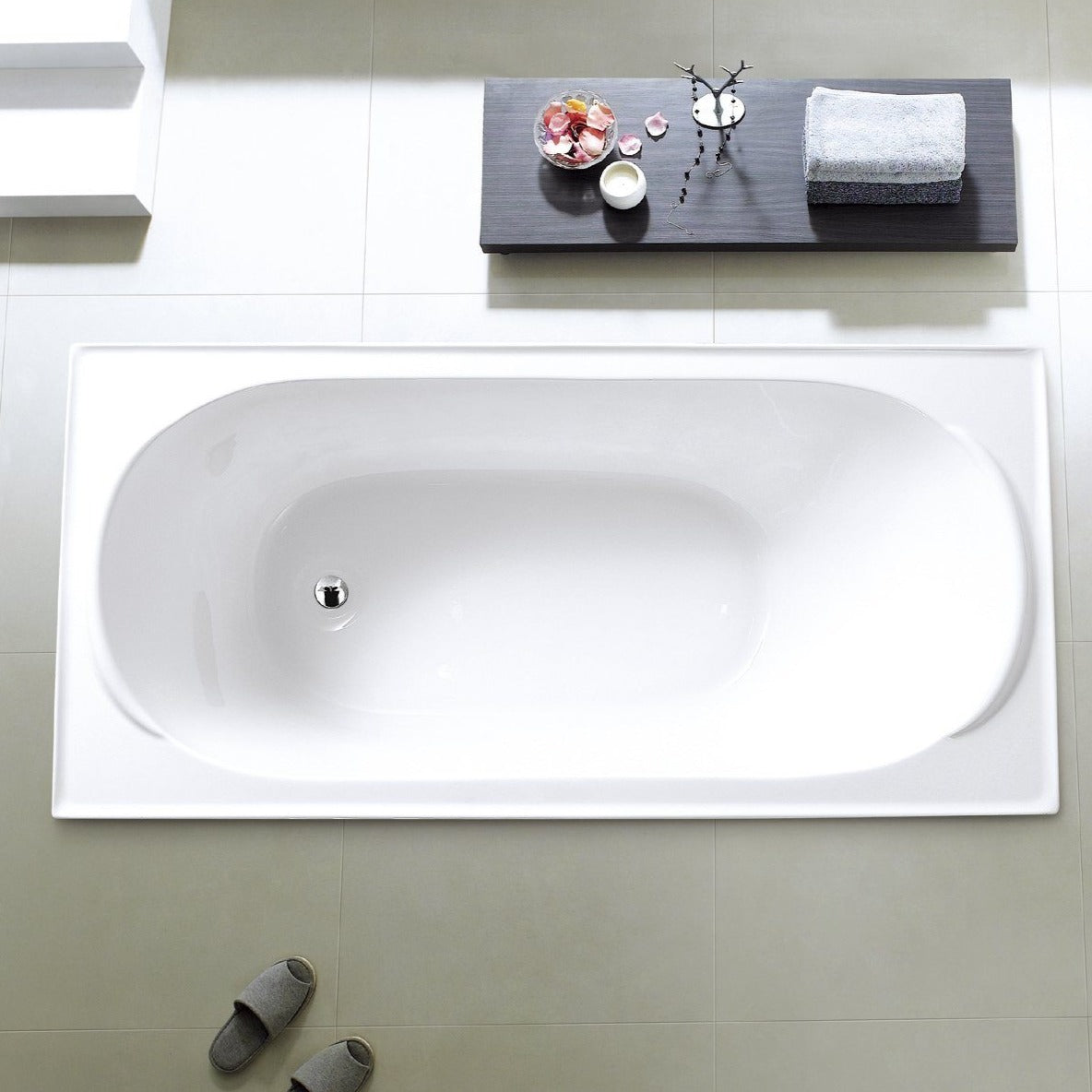 LUCA Reinforced Drop In Bath Tub Acrylic Baths Arova 