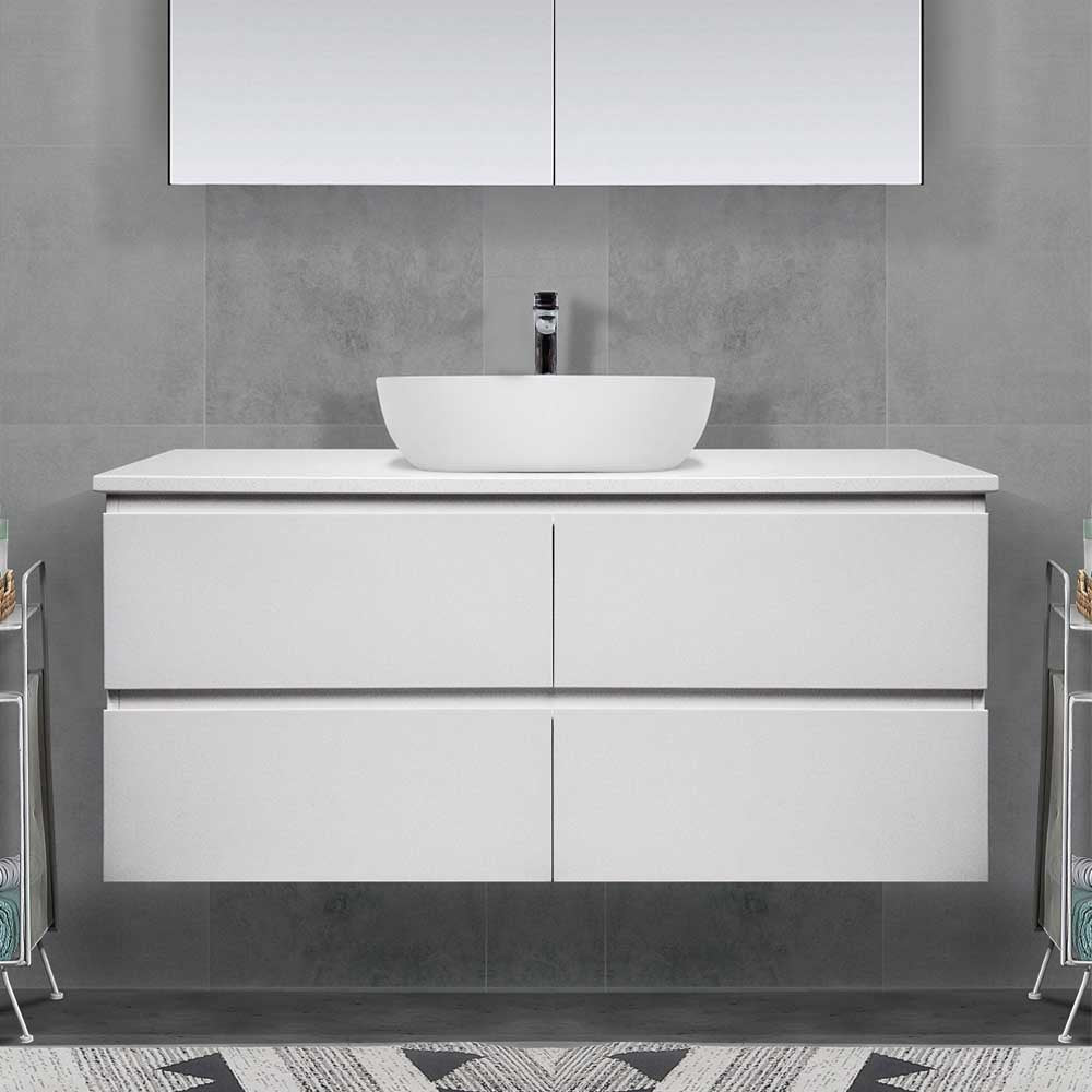 Mia 120cm Wall Hung Single Vanity Vanities & Mirrors Arova 