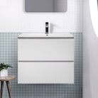 Mia 60cm Wall Hung Bathroom Vanity Vanities & Mirrors Arova Cabinet Only 