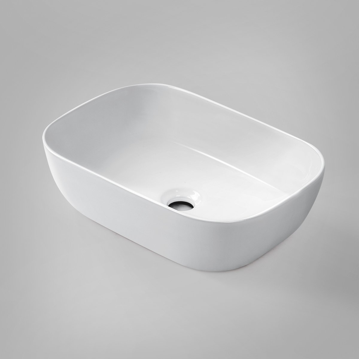 MICA 46 Above Counter Basin Gloss White Basins Arova 