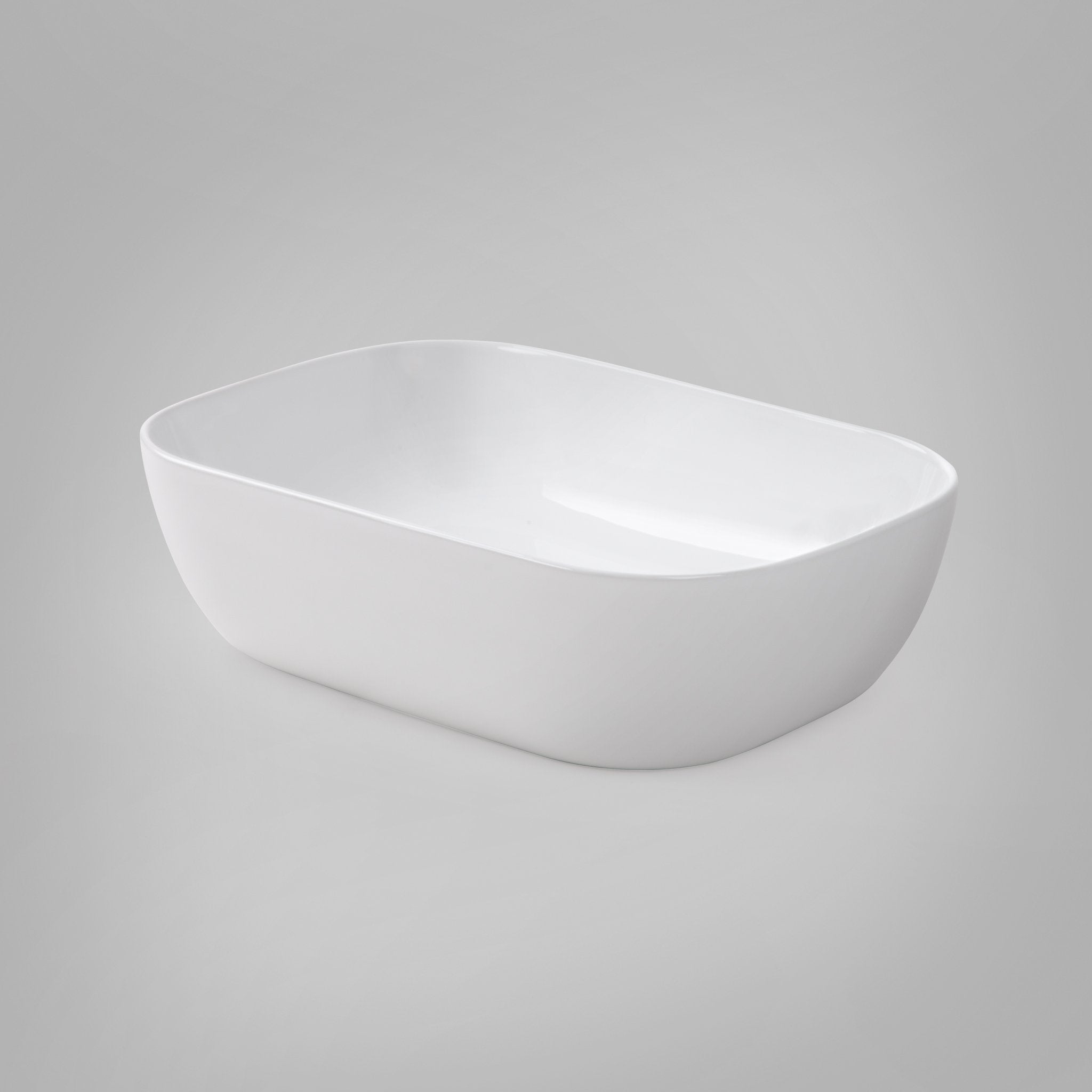 MICA 46 Above Counter Basin Gloss White Basins Arova 