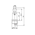 MICA Basin/ Bath Pop Up Mechanism BW40, BTH40 Series Basins Arova 