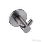 Mica Double Robe Hook Accessories Bella Vista Brushed Nickel 