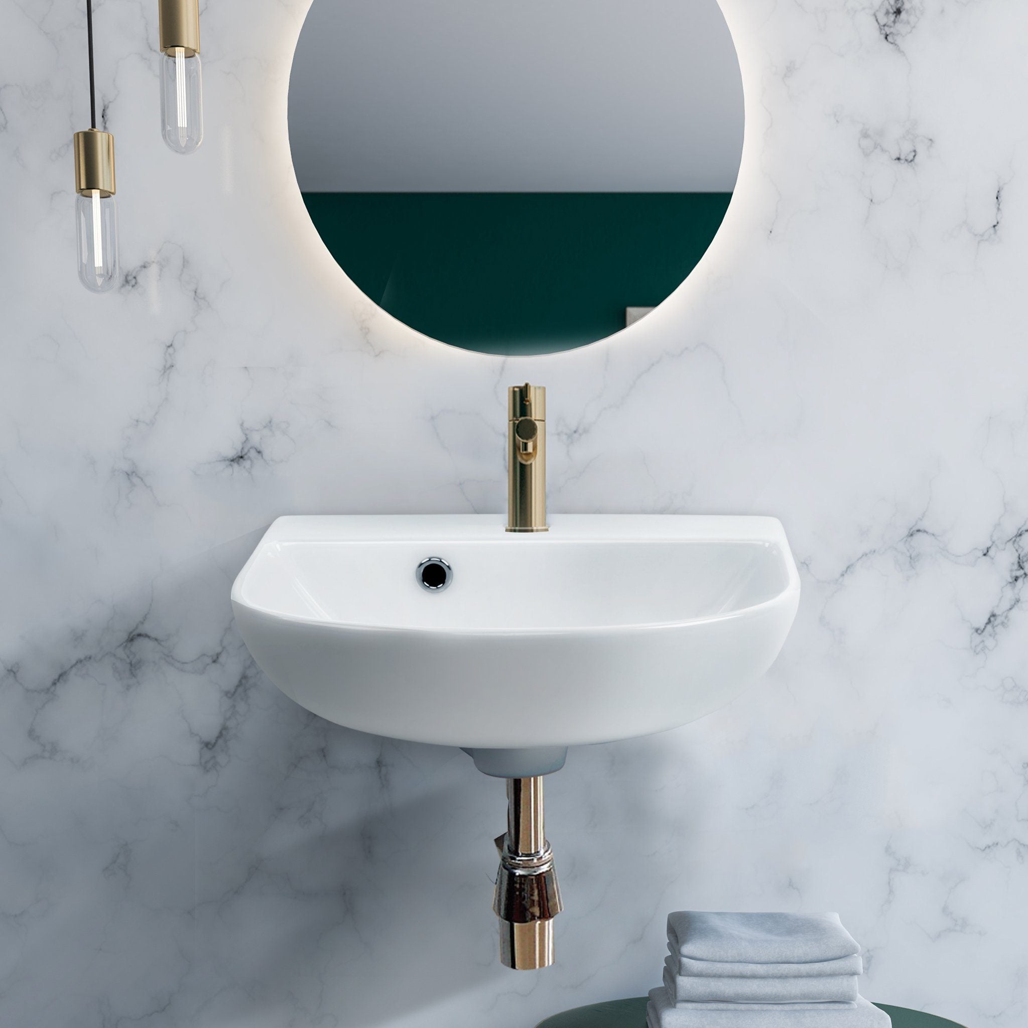 MINTY-II Wall Hung Basin Basins ECT 