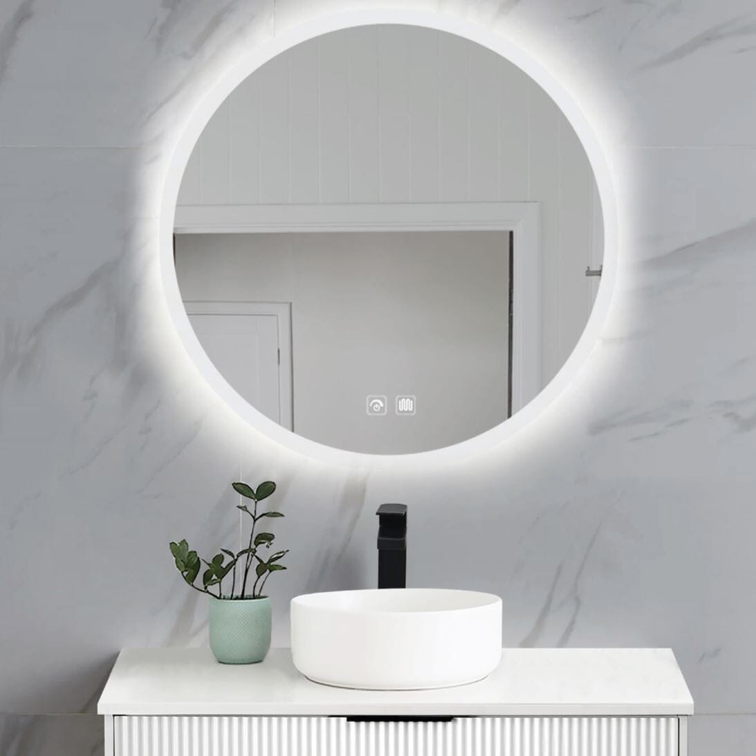 Round Bathroom Mirrors