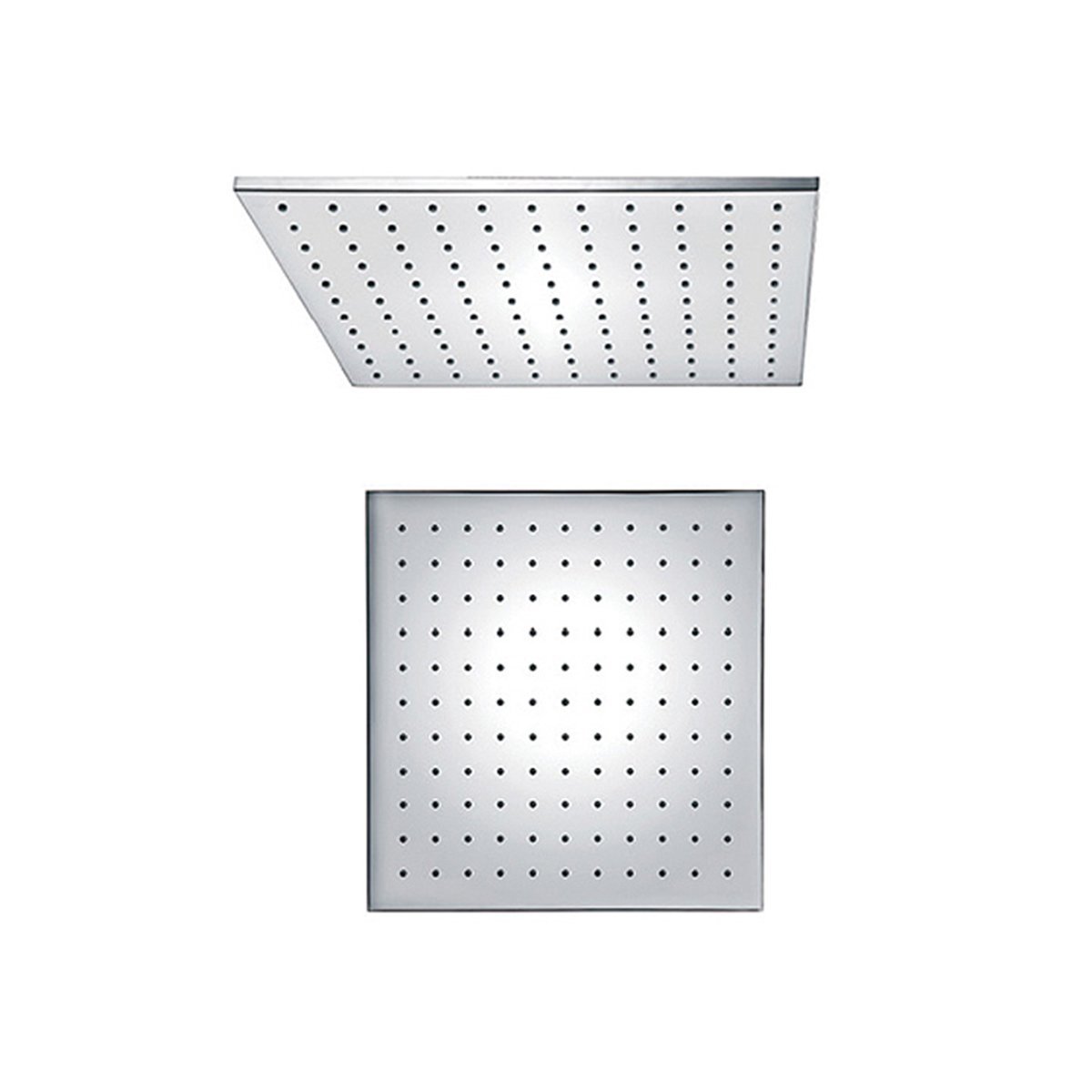 Nero 200mm Square Shower Head Chrome showers Nero 