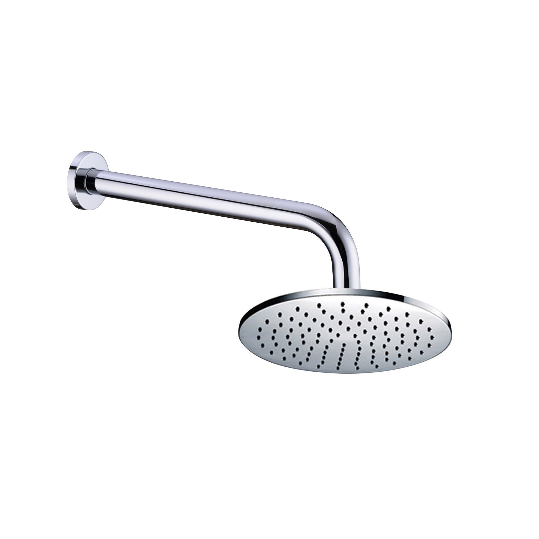 Nero 250mm Round Overhead Shower Set Chrome Showers Nero 