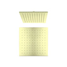 NERO 250mm Square Shower Head Brushed Gold Showers Nero 