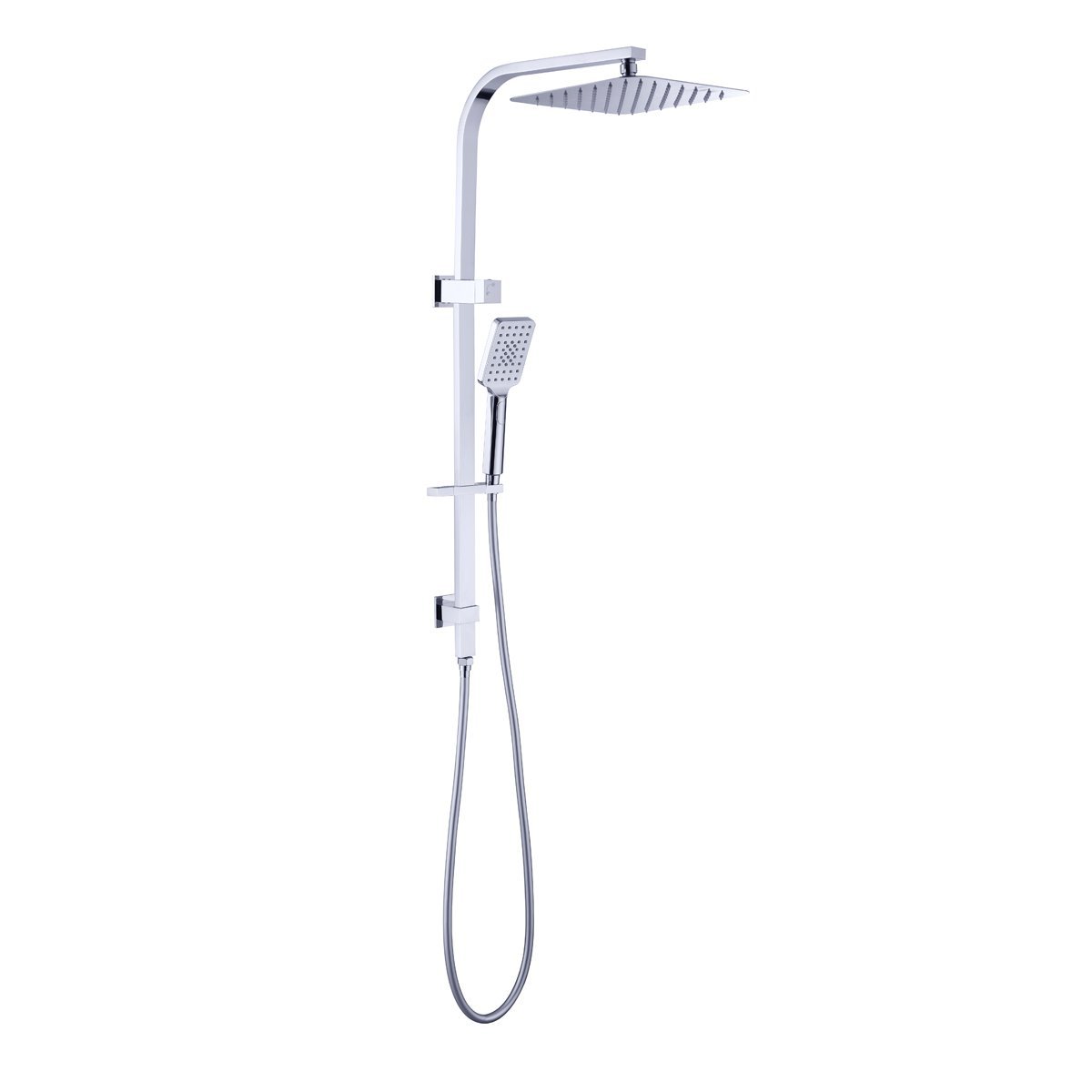 Nero Celia 250mm Square Shower Set Chrome showers Nero 