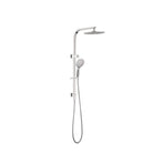 Nero Dolce 250mm Round Twin Shower Brushed Nickel showers Nero 