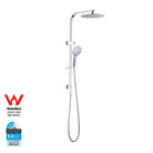 Nero Dolce 250mm Round Twin Shower Set Chrome showers Nero 