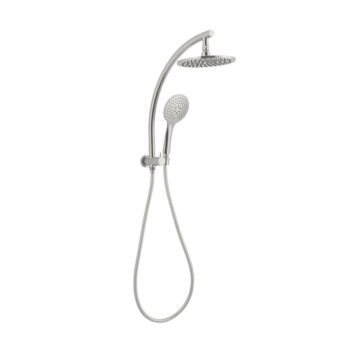 Nero Dolce Shower Column Set Short Brushed Nickel Showers Nero 