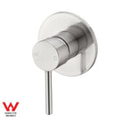 Nero Dolce Shower Mixer Brushed Nickel Tapware Nero 