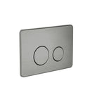 Nero in Wall Toilet Push Plate Toilets Nero Graphite 