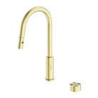 Nero KARA Progressive Pull Out Kitchen Set BRUSHED GOLD Tapware Nero 