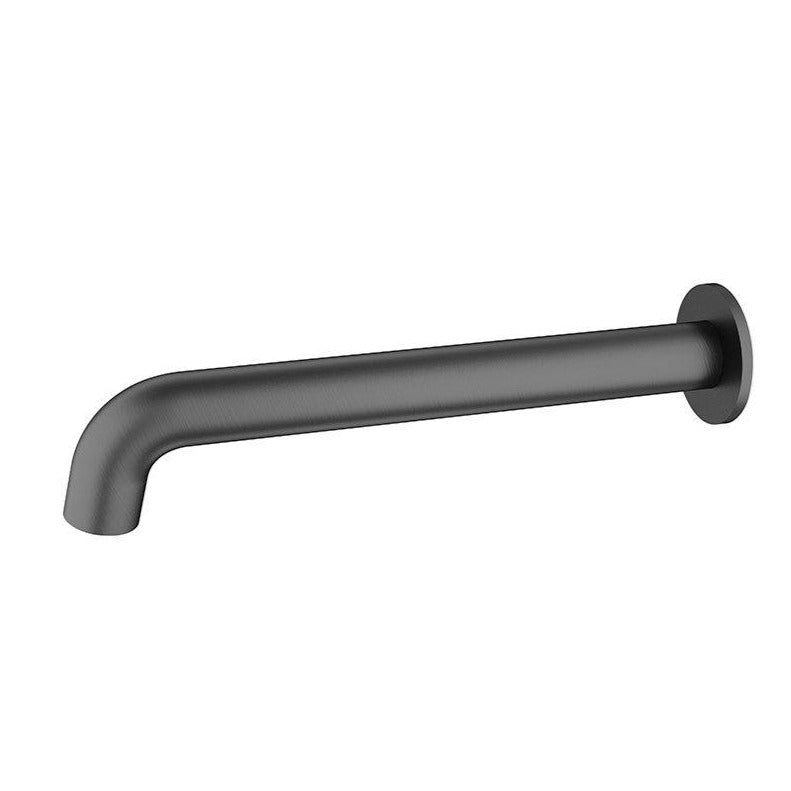 Nero MECCA Basin/Bath Spout GUN META 160MM YSW2219-03-GM-160MM Tapware Nero 