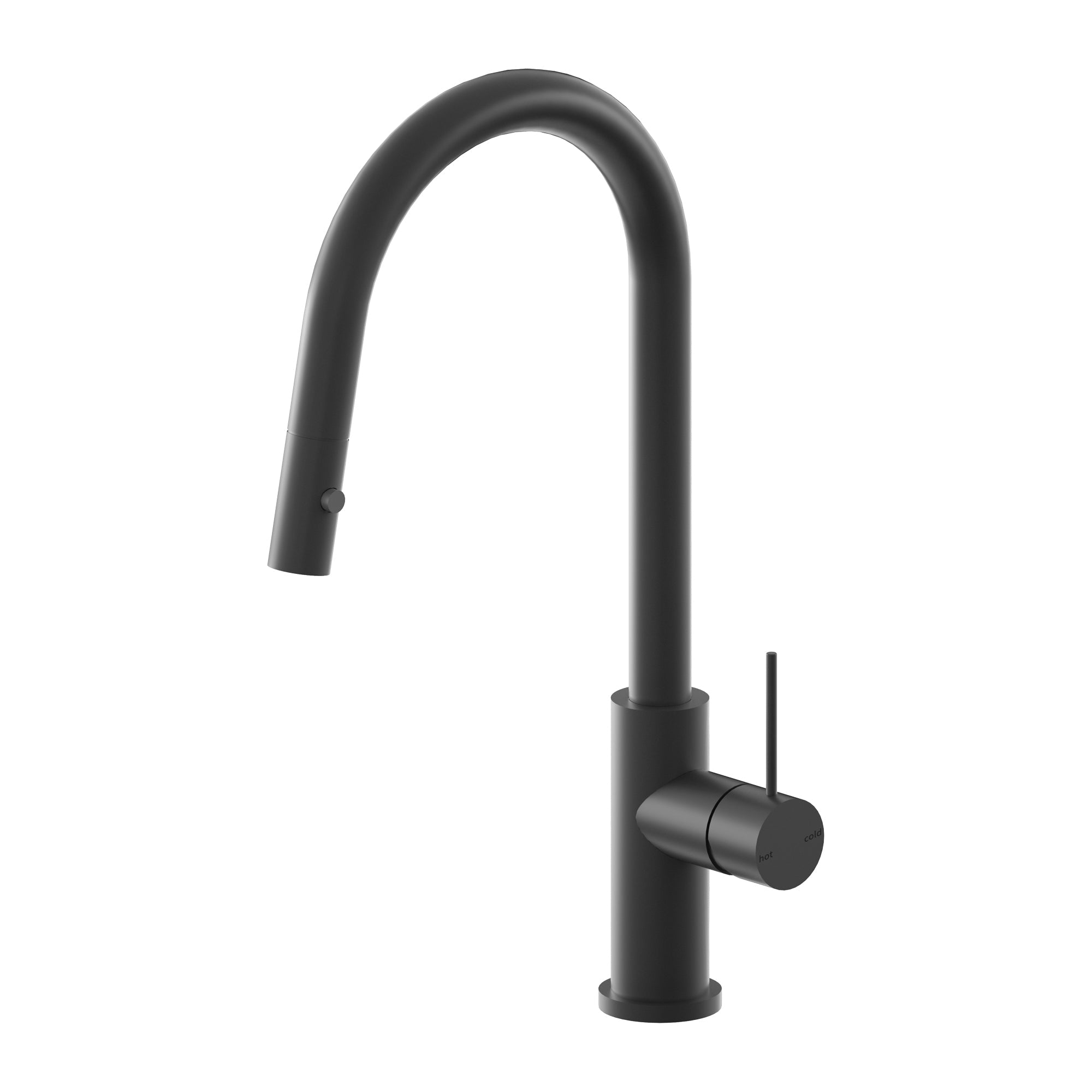 Nero MECCA Pull Out Sink Mixer with Vegie Spray Function MATTE BLACK YSW2219-08-MB Tapware Nero 