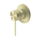 Nero MECCA Shower Mixer BRUSHED GOLD YSW2219-09-BG Tapware Nero 